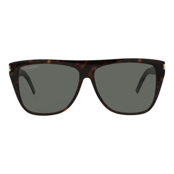 Saint Laurent Unisex Round/Oval Havana Havana Grey Fashion Designer Eyewear - Picture 1 of 4